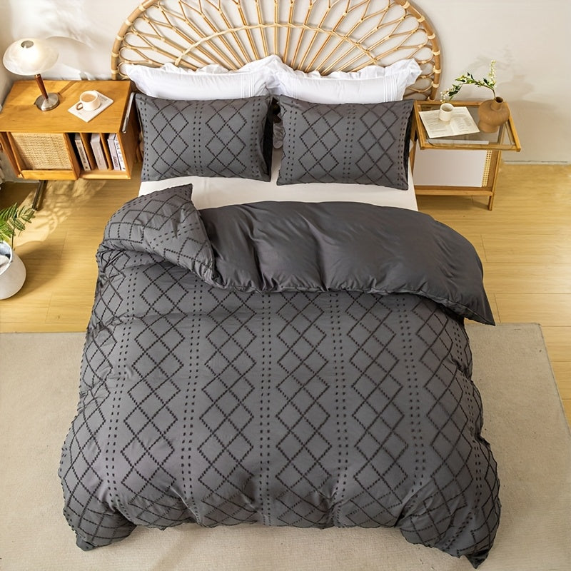 Duvet Cover Set - Washed Bedroom Bedding Set product detail photo for bedroom
