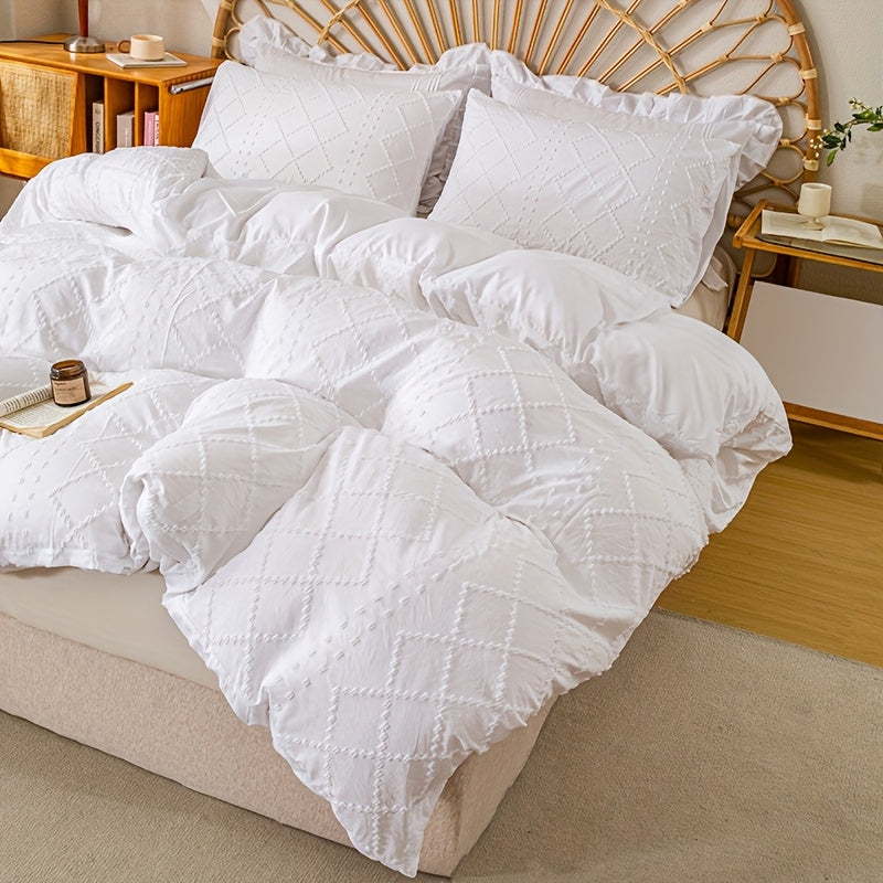 Duvet Cover Set - Washed Bedroom Bedding Set product detail photo for bedroom