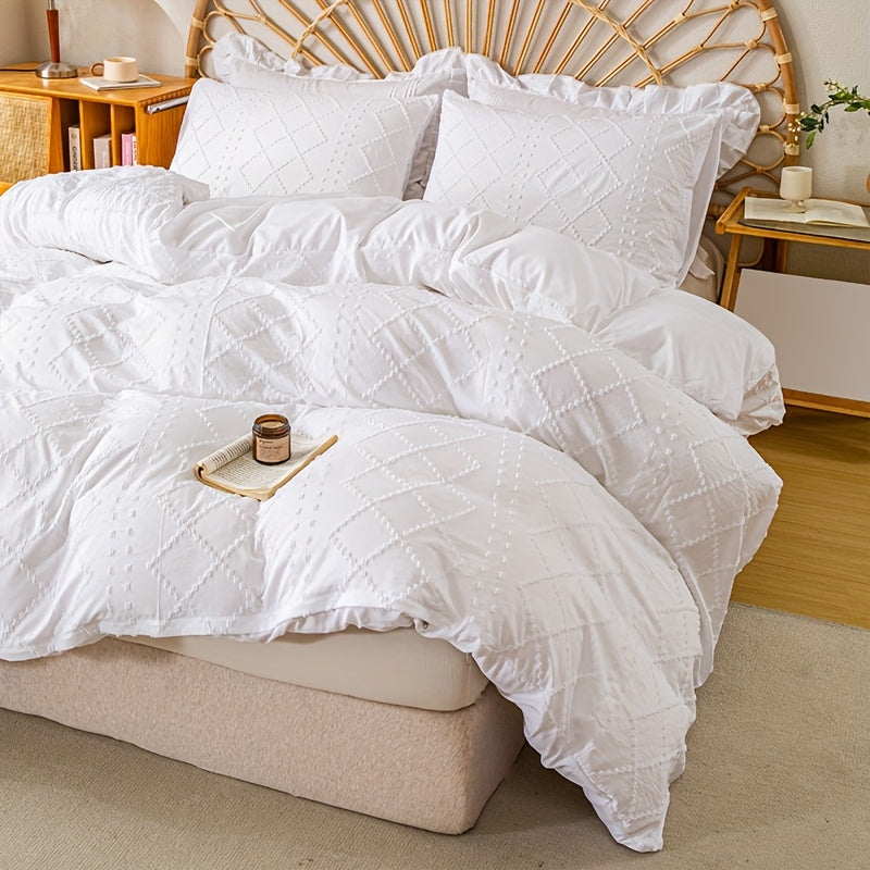Duvet Cover Set - Washed Bedroom Bedding Set product detail photo for bedroom