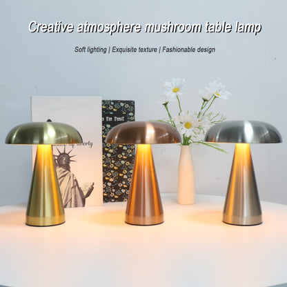 Mushroom Table Lamp - Bedside and Desk Light product detail photo for bedroom