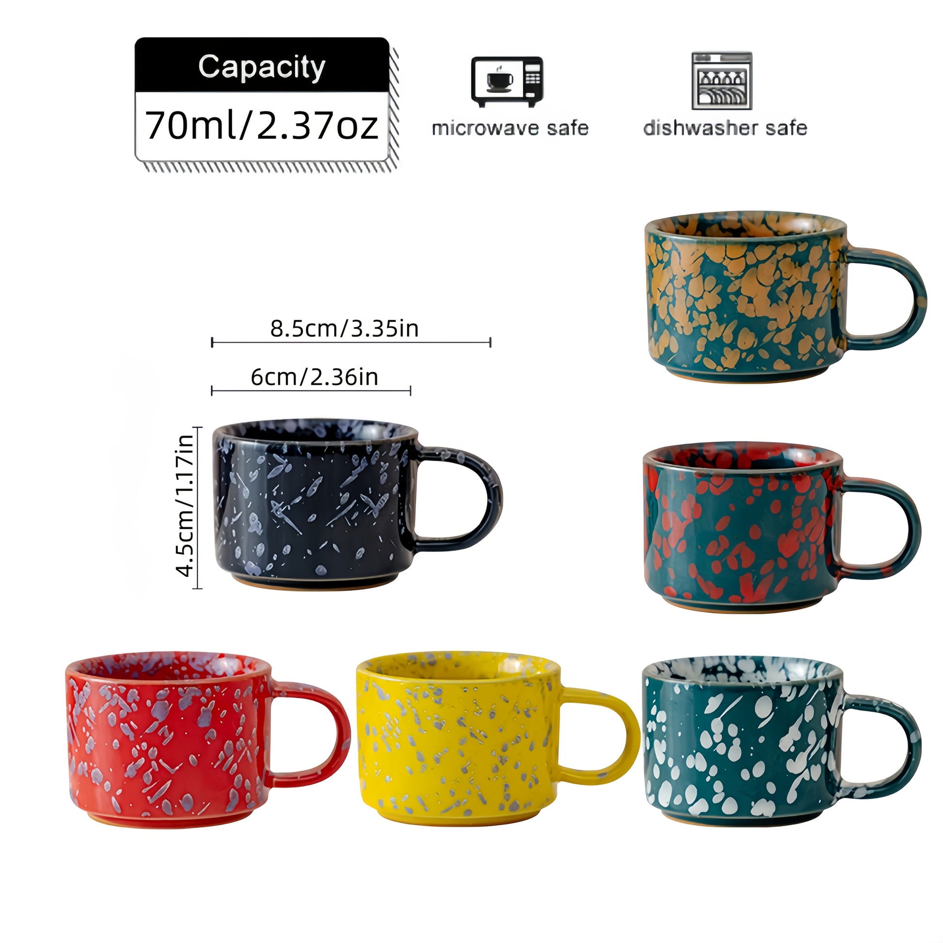 Ceramic Coffee Set "Ayla" product detail photo in kitchen
