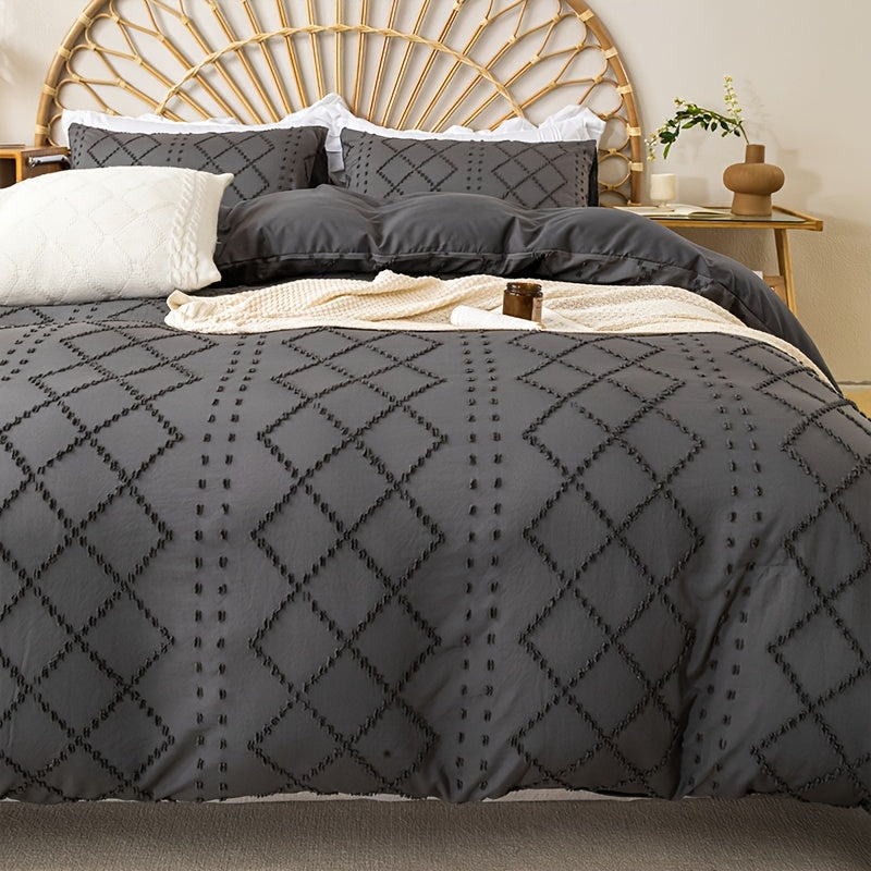 Duvet Cover Set - Washed Bedroom Bedding Set product detail photo for bedroom