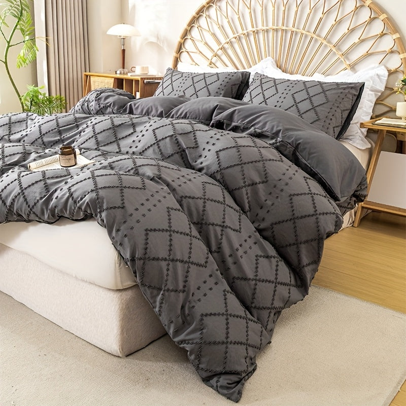 Duvet Cover Set - Washed Bedroom Bedding Set product detail photo for bedroom