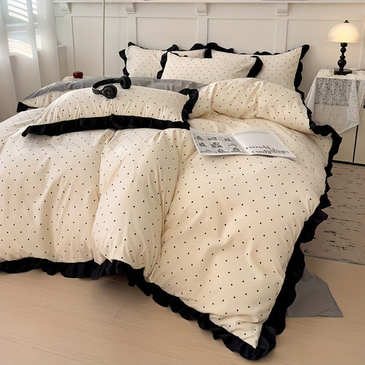Duvet Cover Set "Talia" lifestyle product photo in bedroom