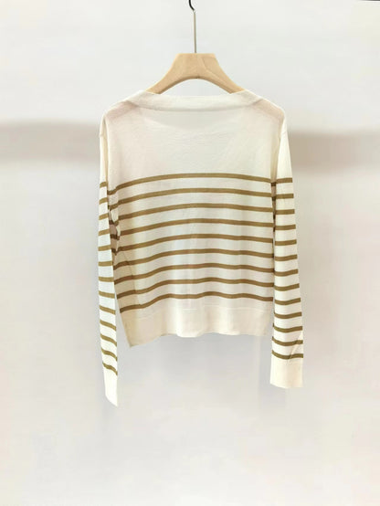 Cardigan rayée pour femmes