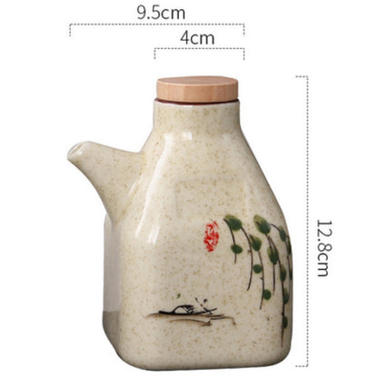 Glass Oil Dispenser Bottle By Shiori Quiet Control For The Modern Kitchen