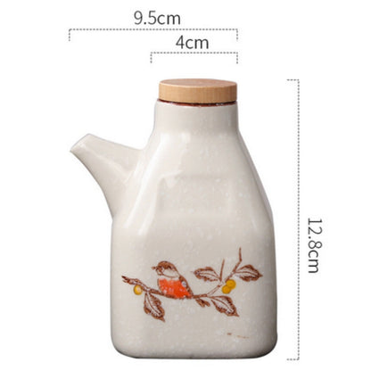 Glass Oil Dispenser Bottle By Shiori Quiet Control For The Modern Kitchen