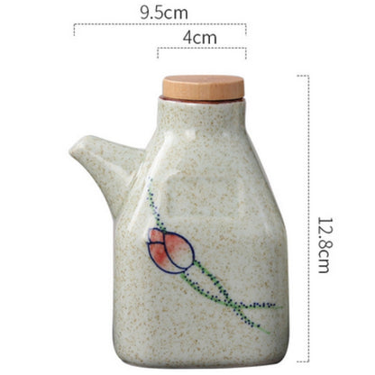 Glass Oil Dispenser Bottle By Shiori Quiet Control For The Modern Kitchen