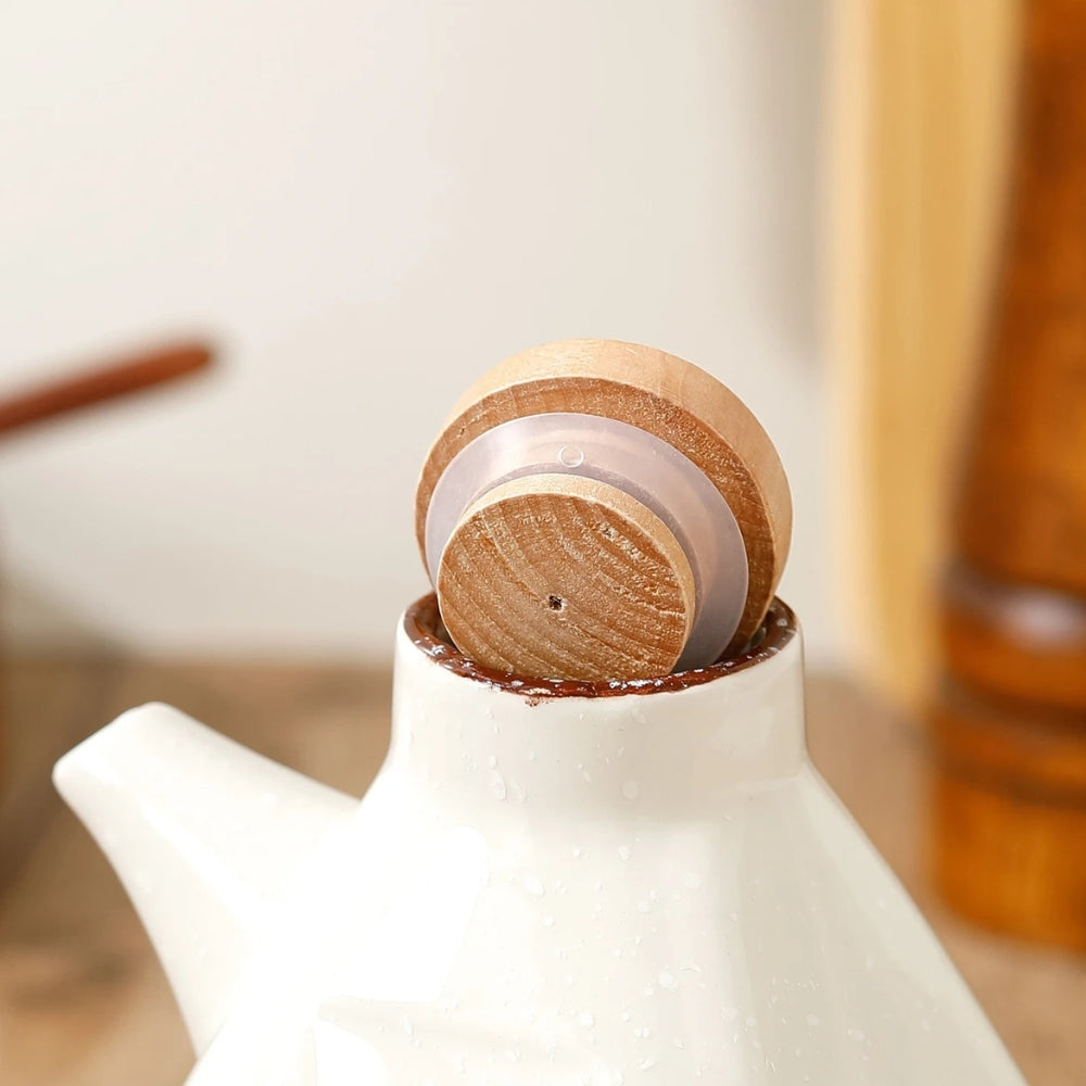 Glass Oil Dispenser Bottle By Shiori Quiet Control For The Modern Kitchen