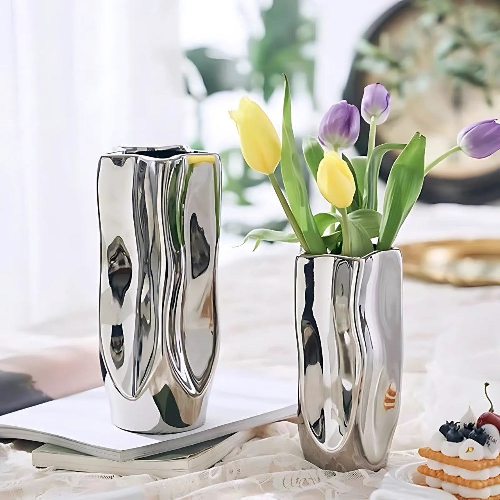 Ceramic Vase Sumi Minimalist Form For Modern Home Decor