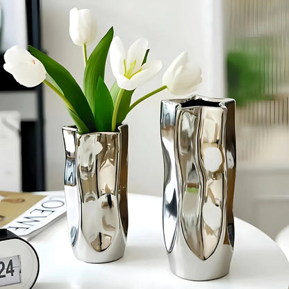 Ceramic Vase Sumi Minimalist Form For Modern Home Decor