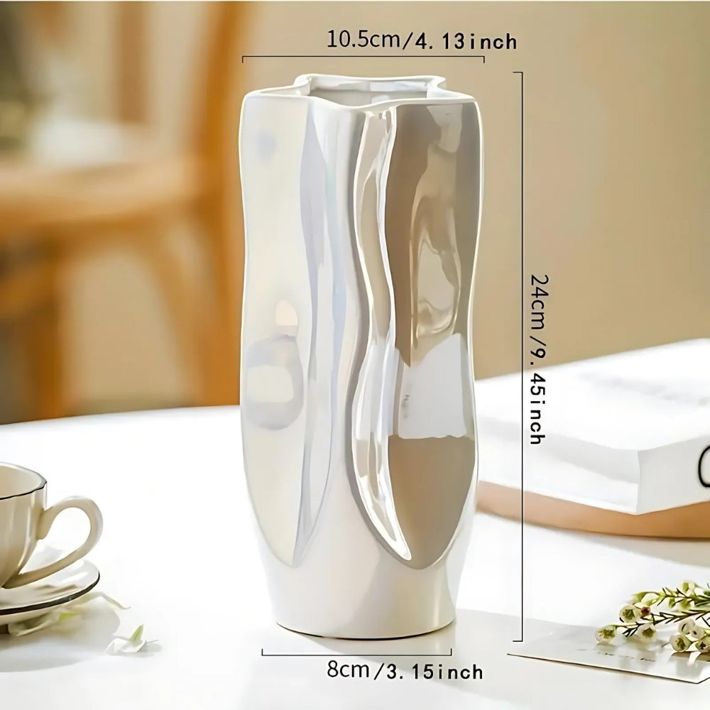 Ceramic Vase Sumi Minimalist Form For Modern Home Decor