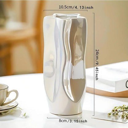 Ceramic Vase Sumi Minimalist Form For Modern Home Decor