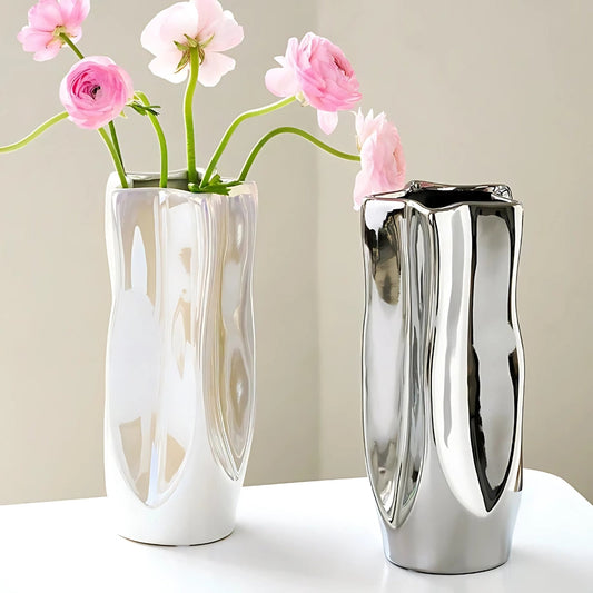 Ceramic Vase Sumi Minimalist Form For Modern Home Decor