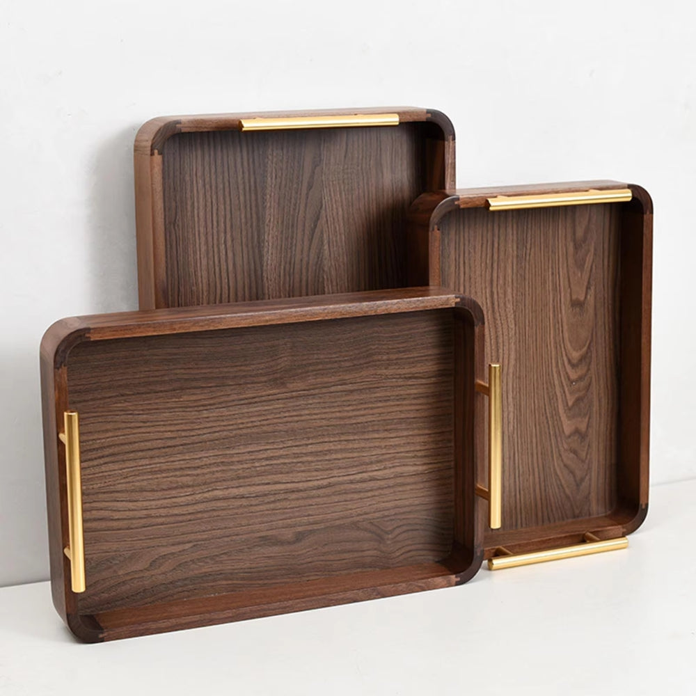 Wooden Serving Tray - Coffee Table and Serving Tray lifestyle product photo for kitchen