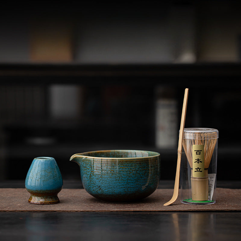 Ceramic Matcha Set product detail photo in kitchen