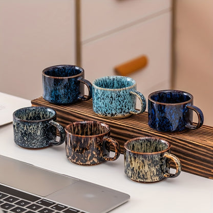 Ceramic Coffee Set "Ayla" lifestyle product photo in kitchen