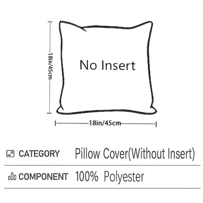 Chenille Cushion Cover Set – 4pcs Pillow Covers product detail photo for bedroom
