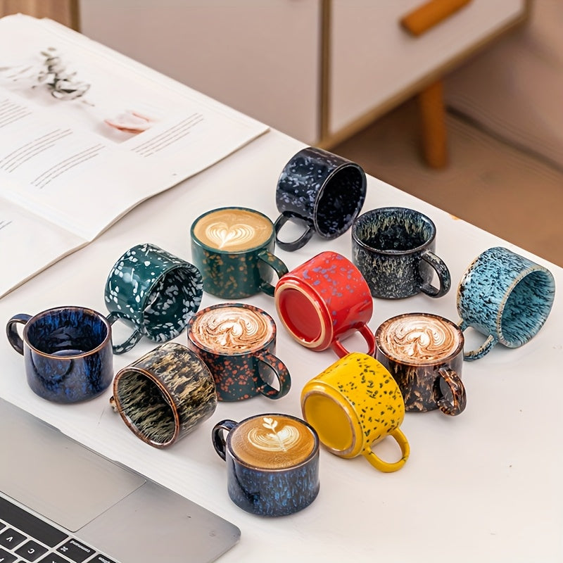 Ceramic Coffee Set "Ayla" room setting lifestyle photo in kitchen