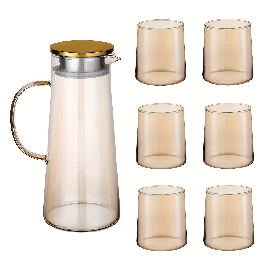 Glass Tea Set – Teapot with Matching Cups product detail photo for kitchen