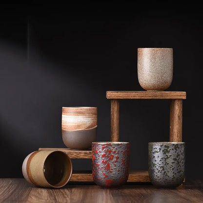 Japanese Tea Cup lifestyle product photo in kitchen
