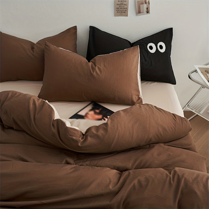 Duvet Cover Set "Paloma" room setting lifestyle photo in bedroom