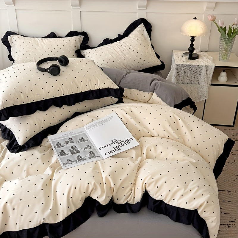 Duvet Cover Set "Talia" specification and dimensions reference in bedroom
