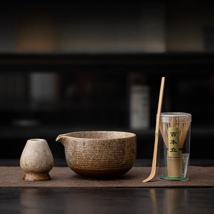 Ceramic Matcha Set product detail photo in kitchen