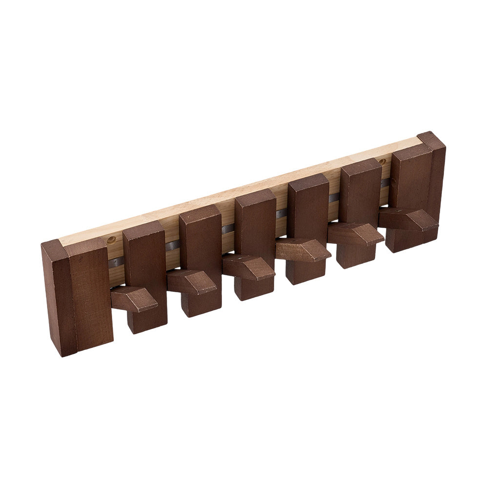 Wooden Wall Coat Rack - Entryway Wall Hooks product detail photo for entryway