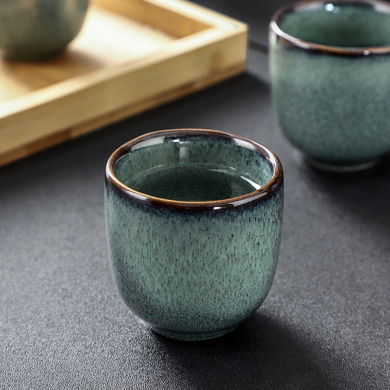 Ceramic Sake Set – Sake Pot with Matching Cup