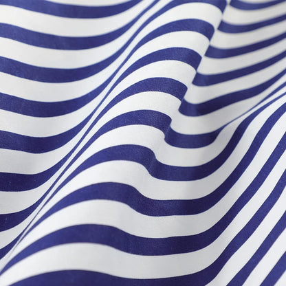 Striped Duvet Cover Set - Washed Bedroom Bedding Set product detail photo for bedroom