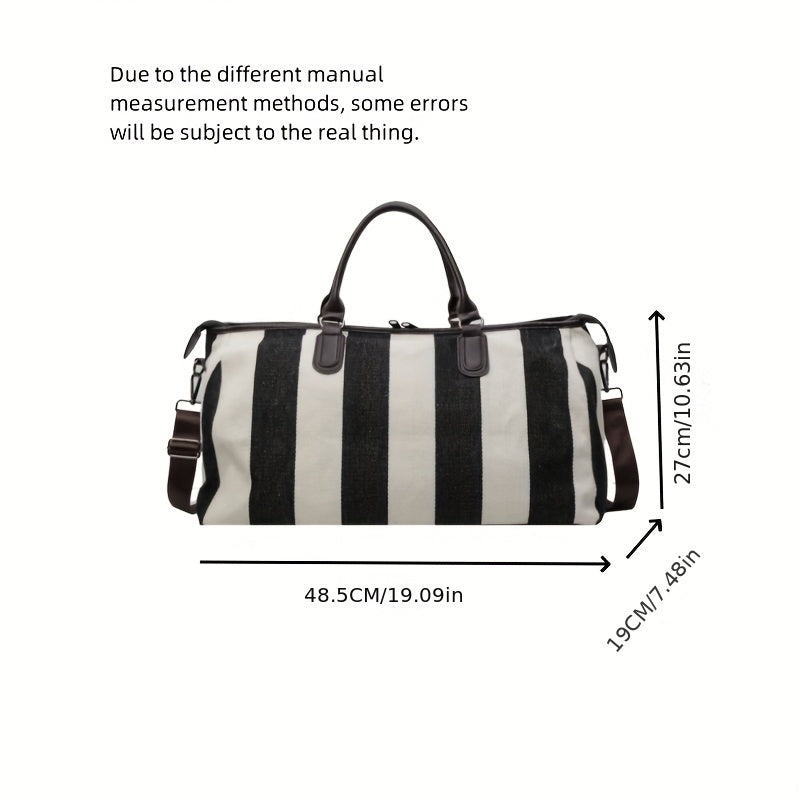 Vintage Plaid Travel Tote Bag product detail photo in travel