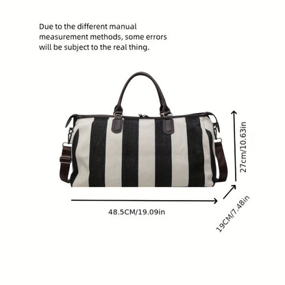 Vintage Plaid Travel Tote Bag product detail photo in travel
